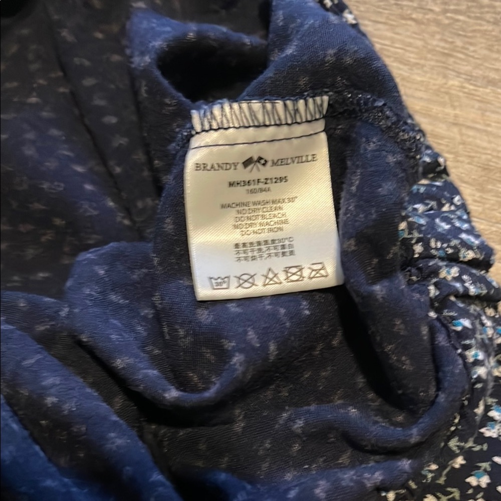 Brandy Melville A-line Black and White Maxi Skirt - Picture 3 of 5